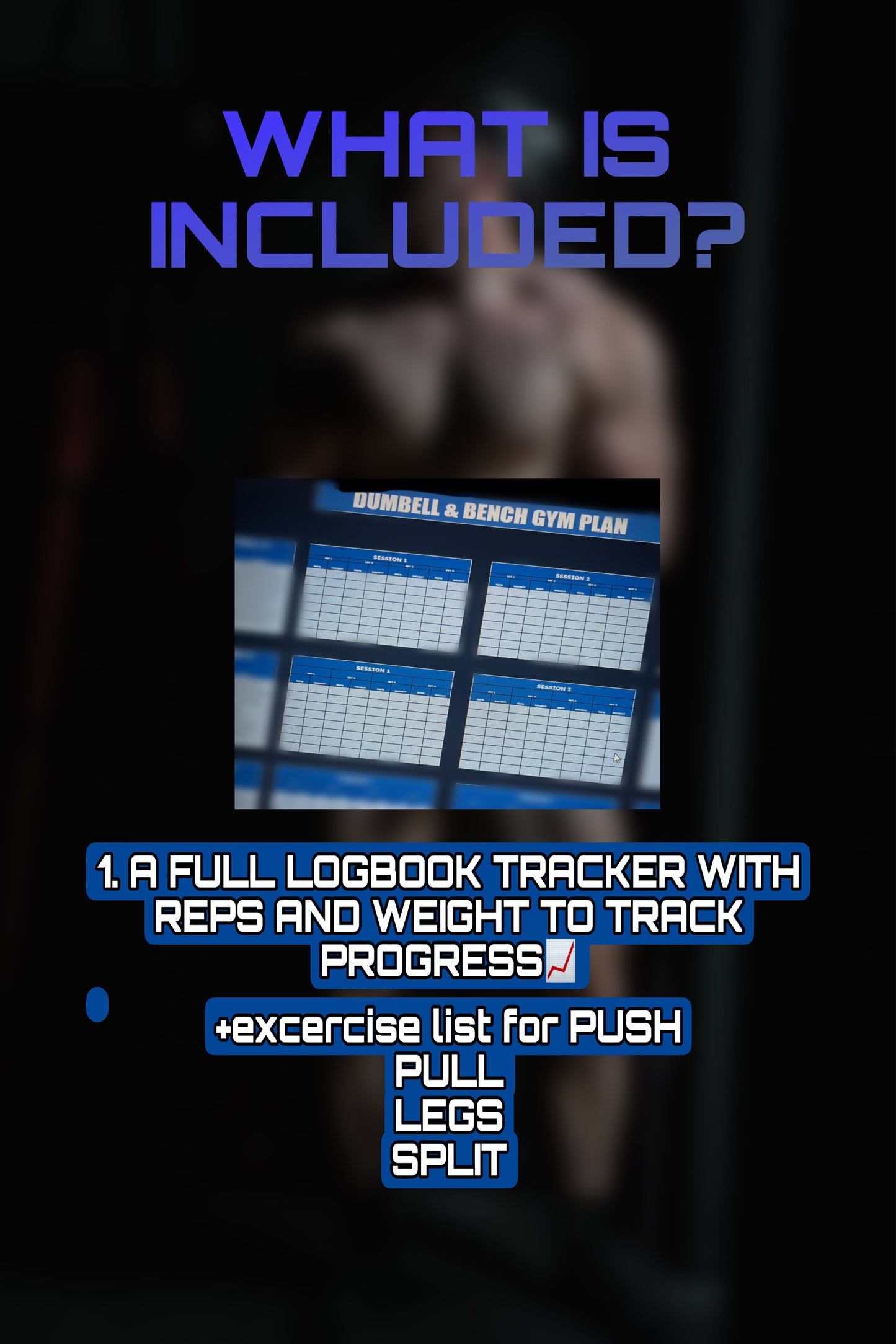 DUMBELL & BENCH ONLY TRAINING PLAN