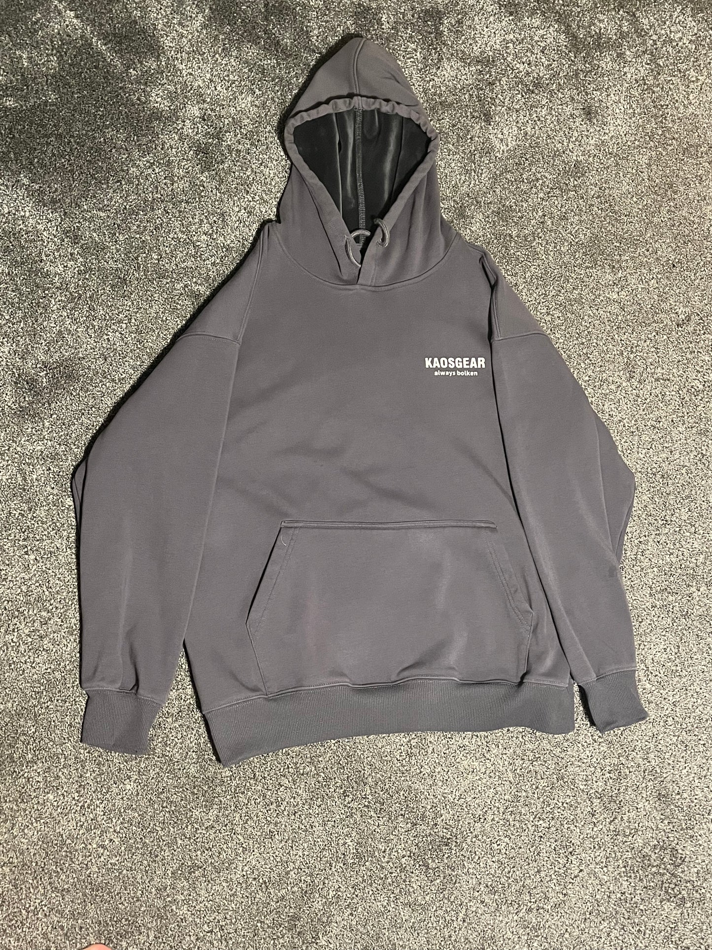 KaosGear Always Bolken - Velvet interior Hoodie